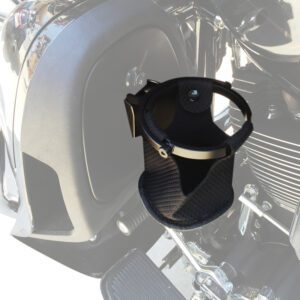 LOCK&DOCK Harley-Davidson FLH Lower Fairing Door System - Cup Holder