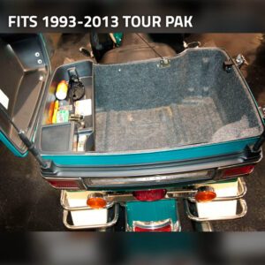 Top Shelf Saddlebag Organizer Tray fits 1993-13 H-D Tour-Pak
