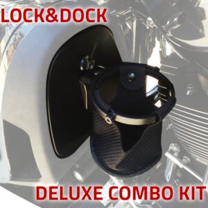 LOCK&DOCK Harley-Davidson Lower Fairing Door System Deluxe Combo Kit