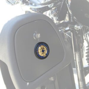 LOCK&DOCK Harley-Davidson FLH Lower Fairing Door System - Challenge Coin Holder